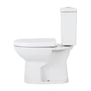 Vaso Sanitário Roca Round Branco com Caixa Acoplada 3/6L Saída Vertical